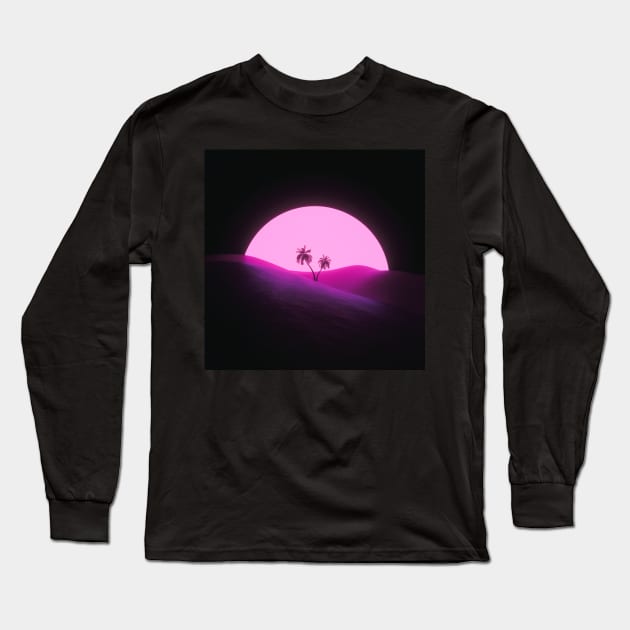 Stranded Long Sleeve T-Shirt by frenerdesign